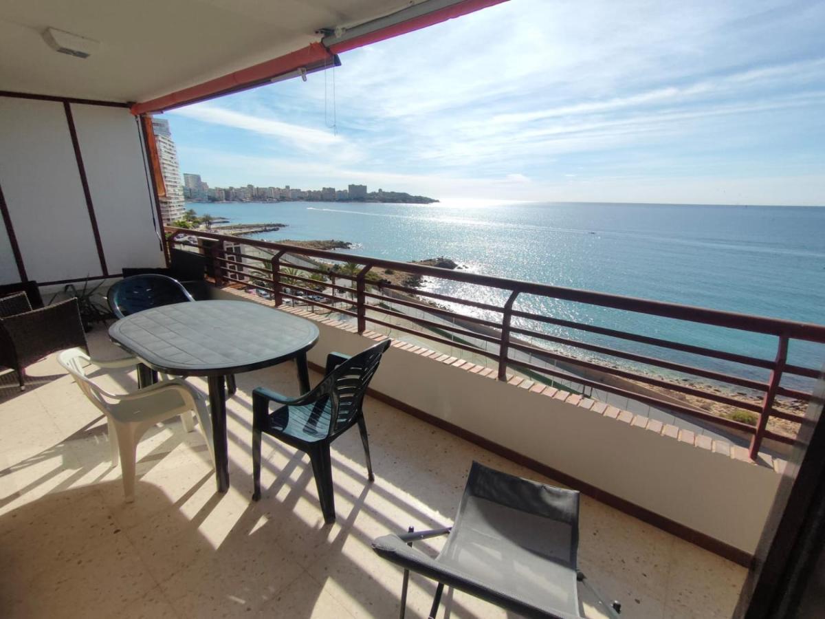 Very Lightful Apartment. Incredible Sea Views. Big Terrace, Swimming Pool. Ac. Very Close To Alicante City Center. 外观 照片