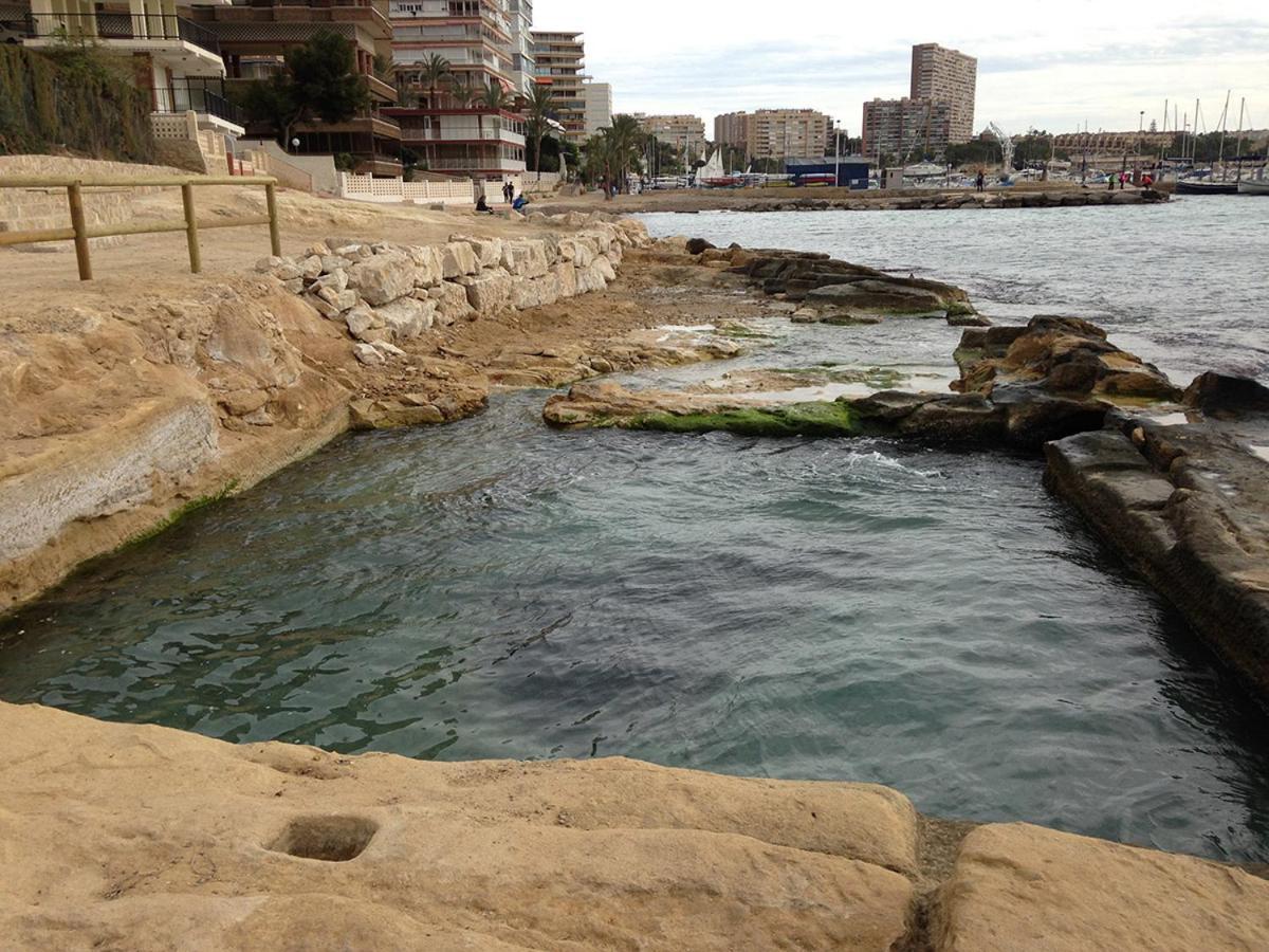 Very Lightful Apartment. Incredible Sea Views. Big Terrace, Swimming Pool. Ac. Very Close To Alicante City Center. 外观 照片